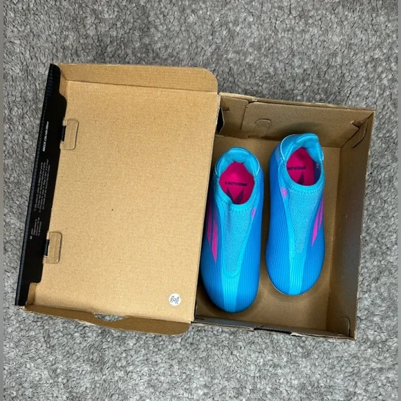 NWT Adidas Kids X Speed Flow .3 LL FG Firm Ground Cleats Size 11K - Picture 7 of 8